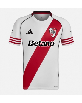 River Plate Maglia Gara Casa Repliche 2025-26 Maniche Corte